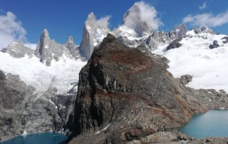 laguna de los tres y laguna sucia